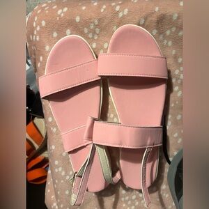 Pink Strappy Sandals size 43